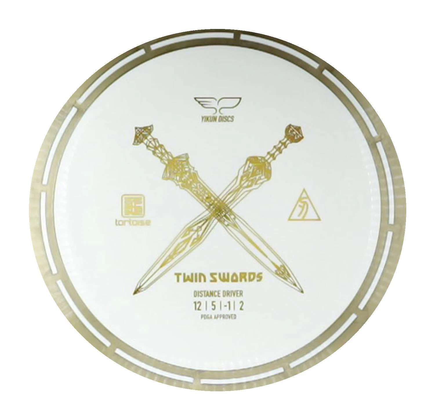 Yikun Twin Swords Disc Golf Disc